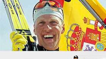 AMBICIOSO. Muehlegg no se conforma con dos medallas y buscará también la de 50 km clásicos.