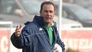 <B>EN EUROPA</b>. El entrenador aragonés quiere luchar por la Liga de Campeones o por la UEFA.