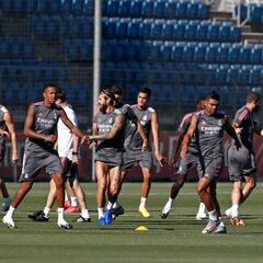 Zidane evita los desgastes a tres días del Manchester City