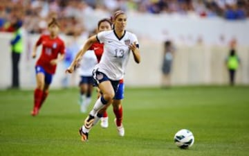 Alex Morgan, delantera de la Selección de Estados Unidos