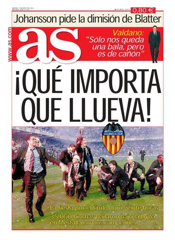 Portada del 7 de mayo de 2002.