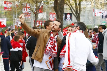 El ambiente previo de la final de Copa en las Fan Zones