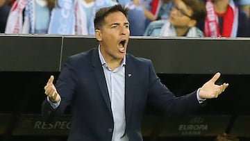 Berizzo, entrenador del Celta.