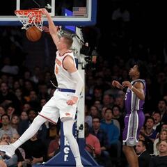 El Madison disfruta con su MVP: Porzingis, 34 puntos, 27 minutos