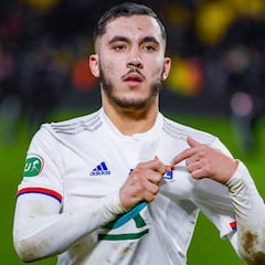 Cherki dice que se quiere ir al Real Madrid en la tv del Lyon