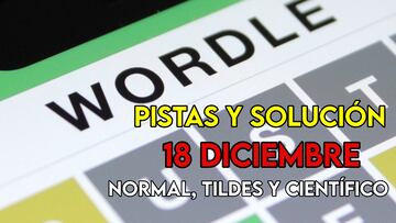 Wordle 18 diciembre