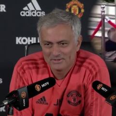 Así explicó Mou su tropezón: mitad sobrada, mitad humor