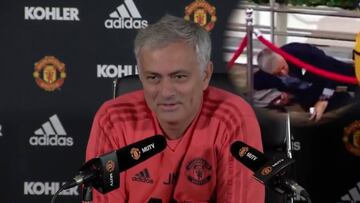 Así explicó Mou su tropezón: mitad sobrada, mitad humor