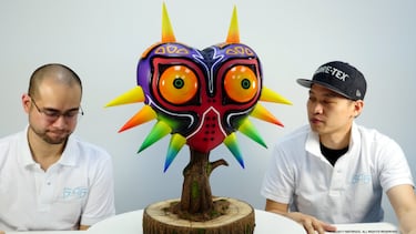 Así es la espectacular Máscara de Majora a tamaño real