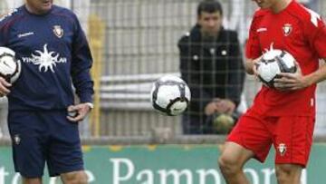 Osasuna retoma el trabajo con las novedades de Azpilicueta y los dos iraníes