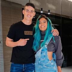 James Rodríguez y Karol G aparecen juntos en nueva foto