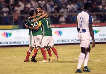 Las mejores imágenes del Honduras vs México