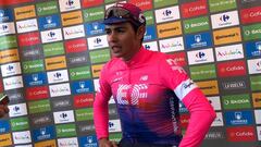 Sergio Higuita: "Hoy el ciclismo me da lo bonito"