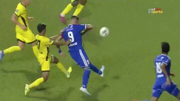 Sean bienvenidos al mejor gol en la carrera de Negredo: totalmente insuperable el golpeo final