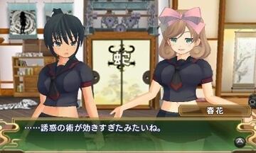 Captura de pantalla - Senran Kagura Burst (3DS)