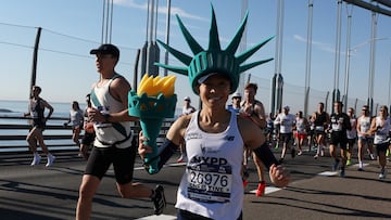 Runners in the biggest marathon in the world will course through all five boroughs of the Big Apple on Sunday forcing street closures across the city