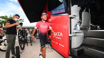 Nairo Quintana, ilusionado con los Alpes en el Tour de Francia