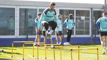 Adri&aacute;n Embarba, jugador del Espanyol.