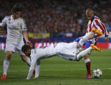 James tuvo opciones claras de gol y es uno de los destacados del Real Madrid