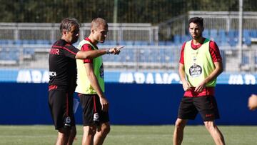 Edu se perfila como titular ante la baja de Vicente