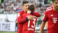 Kovac, satisfecho con James: "Ha hecho 2 grandísimos partidos"
