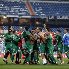 Cinco años del ‘Pepinazo’, el asalto del Leganés al Bernabéu en Copa
