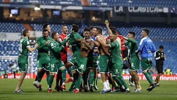 En cuartos de final de la Copa del Rey, el Real Madrid llegaba al partido de vuelta con un gol a favor del partido de ida en Butarque,  pero el equipo pepinero dió la sorpresa  anotando dos goles en el Bernabéu y consiguiendo el pase a semifinales 