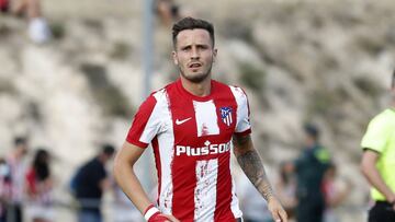 Sa&uacute;l &Ntilde;&iacute;guez, del Atl&eacute;tico