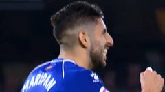 El gol con que Maripán salvó el empate para el Alavés