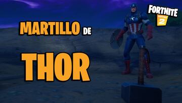 ¿Dónde esta el martillo de Thor en Fortnite?