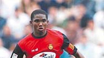 <b>ATLÉTICO. </b>Etoo se convertirá en jugador rojiblanco a final de julio.