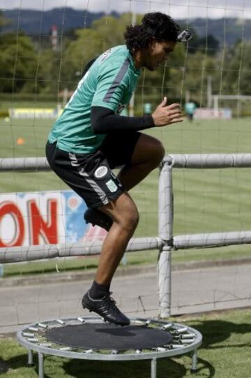 Nacional se prepara en Guarne para enfrentar en la última fecha de la Liga en Cúcuta.