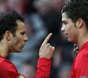 Revelan que Giggs tiró contra la pared a Cristiano en el United