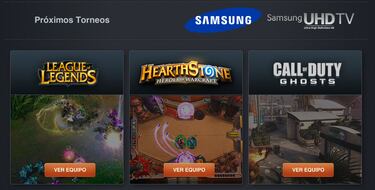 Samsung lanza su equipo de deportes electrónicos en España