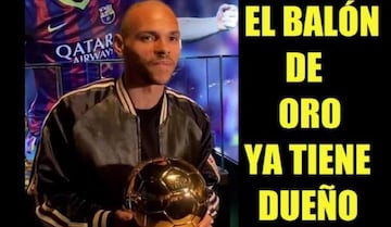 El nuevo look de Messi y Braithwaite, protagonistas de los memes