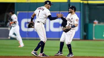 Carlos Correa y Jos&eacute; Altuve buscan llevar a los Houston Astros a sus primeras Series Mundiales desde 2005 frente a los Yankees en un &eacute;pico s&eacute;ptimo partido de las Series de Campeonato.