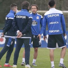 Keko Gontán es duda para el derbi ante el Racing de Ferrol