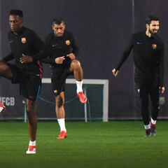 Calienta Yerry Mina: Umtiti, cuatro amarillas en Liga