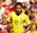 Neymar volvió 99 días después y lo celebró con un golazo