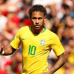 Neymar volvió 99 días después y lo celebró con un golazo