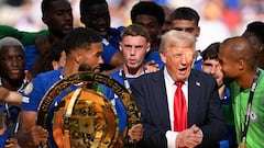 How Donald Trump won the original Club World Cup trophy... not Chelsea