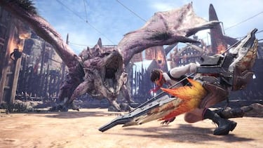 Sakura, de Street Fighter, llegará a Monster Hunter World