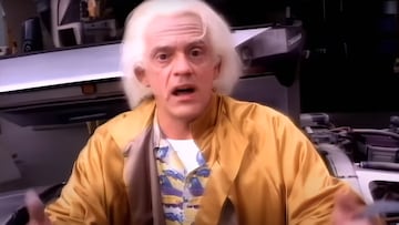Christopher Lloyd Dr. Emmett Brown Back to the Future The Ride