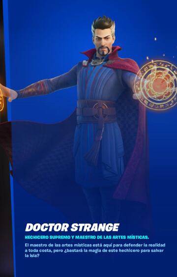 Doctor Strange aparece como personaje/NPC en la isla tras el parche 20.30