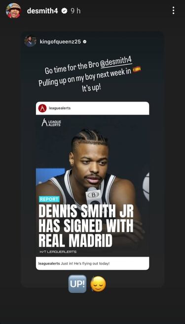 Dennis Smith da por hecho su fichaje por el Madrid