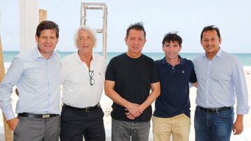 Almuerzo del Valencia con la presencia de Peter Lim