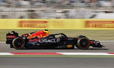Checo Pérez, dentro del Top 10 en las primeras prácticas de Baréin