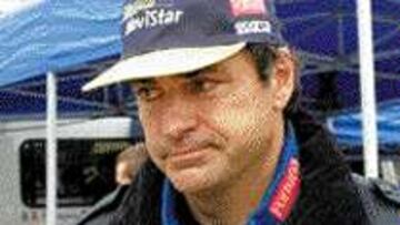 Carlos Sainz volvió a tener un accidente.