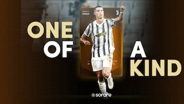 Cristiano Ronaldo bate récords con una carta coleccionable NFT