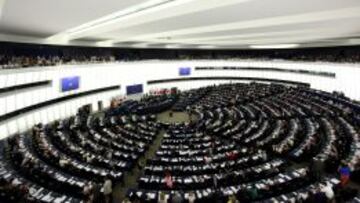 El Parlamento Europeo, en la sesión del 10 de junio.